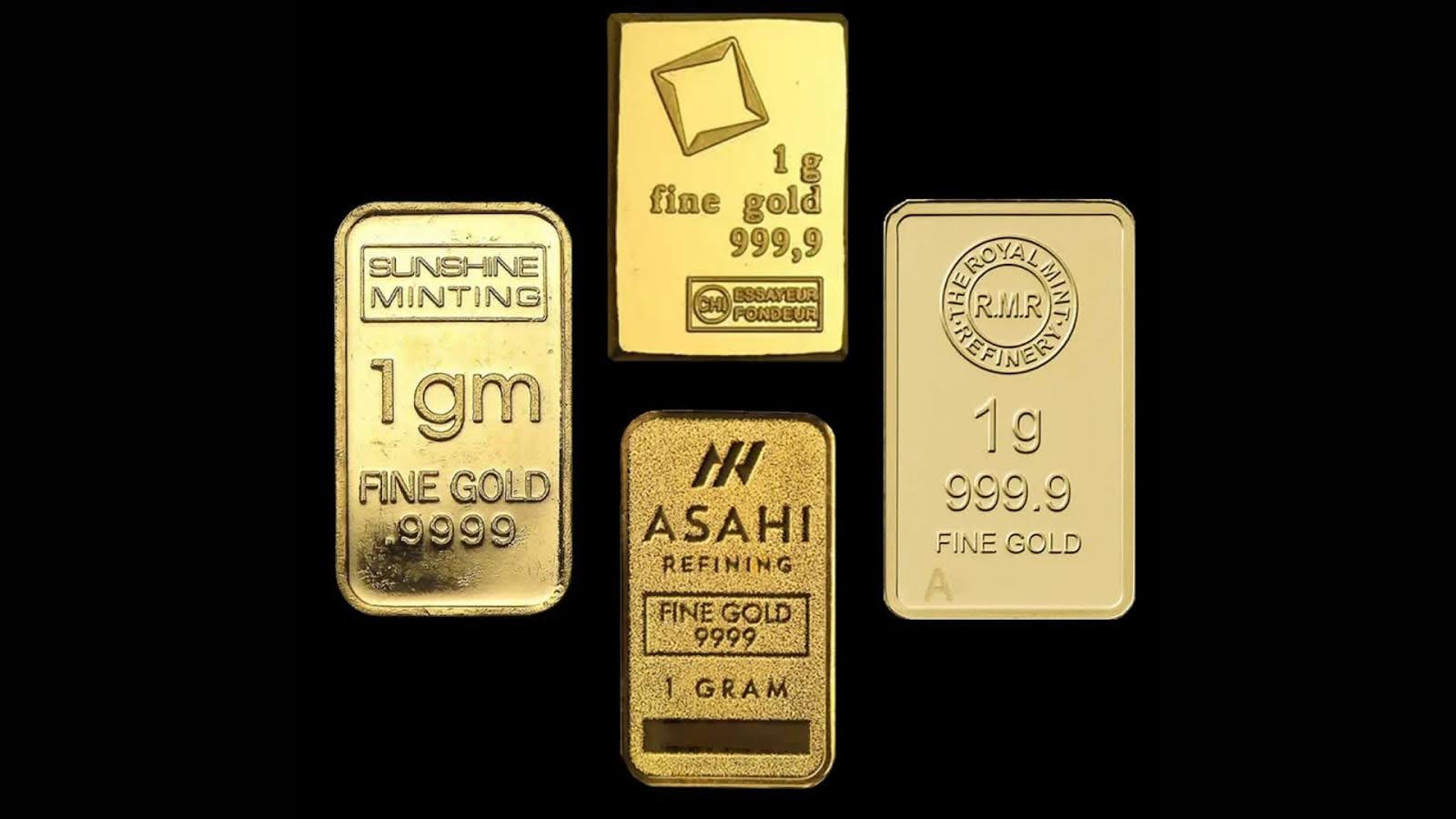 1 Gram Gold Bar BU (Random) From Summit Metals