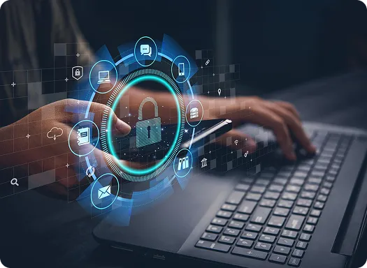 Alt text: A visual guide illustrating effective strategies for safeguarding data against cyber attacks.